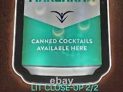Cutwater Tequila Margarita Can Electric Lit LED Bar Sign 23x13 with Power Cord