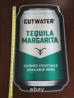 Cutwater Tequila Margarita Can Electric Lit LED Bar Sign 23x13 with Power Cord