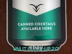 Cutwater Tequila Margarita Can Electric Lit LED Bar Sign 23x13 with Power Cord