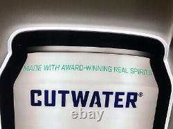 Cutwater Tequila Margarita Can Led Bar Sign Man Cave Garage Decor Light New