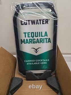 Cutwater Tequila Margarita Can Led Bar Sign Man Cave Garage Decor Light New