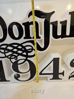 DON JULIO 1942 TEQUILA LED SIGN BAR SIGN MAN CAVE GARAGE DECOR Tested Working