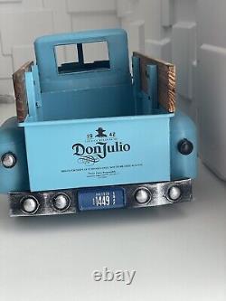 DON JULIO TEQUILA 1942 BLUE PICKUP TRUCK Collectible Advertisement Mancave Decor