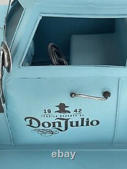 DON JULIO TEQUILA 1942 BLUE PICKUP TRUCK Collectible Advertisement Mancave Decor