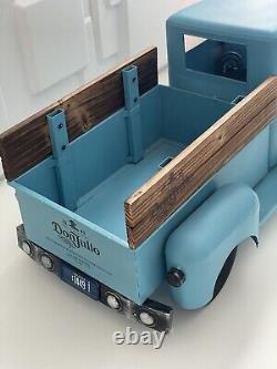 DON JULIO TEQUILA 1942 BLUE PICKUP TRUCK Collectible Advertisement Mancave Decor