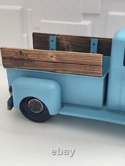 DON JULIO TEQUILA 1942 BLUE PICKUP TRUCK Collectible Advertisement Mancave Decor