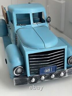 DON JULIO TEQUILA 1942 BLUE PICKUP TRUCK Collectible Advertisement Mancave Decor