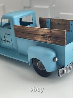 DON JULIO TEQUILA 1942 BLUE PICKUP TRUCK Collectible Advertisement Mancave Decor