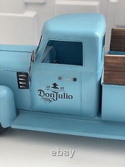 DON JULIO TEQUILA 1942 BLUE PICKUP TRUCK Collectible Advertisement Mancave Decor