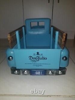 DON JULIO TEQUILA 1942 MANCAVE DISPLAY DECOR 2 FT LONG BLUE PICKUP TRUCK Bar