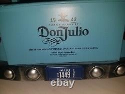 DON JULIO TEQUILA 1942 MANCAVE DISPLAY DECOR 2 FT LONG BLUE PICKUP TRUCK Bar