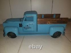 DON JULIO TEQUILA 1942 MANCAVE DISPLAY DECOR 2 FT LONG BLUE PICKUP TRUCK Bar