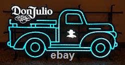 DON JULIO Tequila TRUCK LED Lighted Sign Bar Pub ManCave Brand NEW in Box