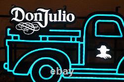 DON JULIO Tequila TRUCK LED Lighted Sign Bar Pub ManCave Brand NEW in Box