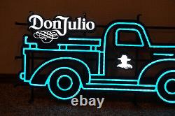DON JULIO Tequila TRUCK LED Lighted Sign Bar Pub ManCave Brand NEW in Box