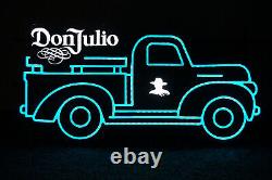 DON JULIO Tequila TRUCK LED Lighted Sign Bar Pub ManCave Brand NEW in Box