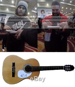 Dan + and Shay Signed Autographed Country Music Acoustic Guitar Proof Tequila