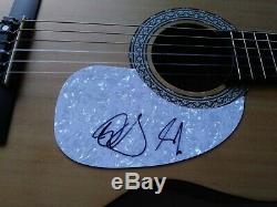 Dan + and Shay Signed Autographed Country Music Acoustic Guitar Proof Tequila