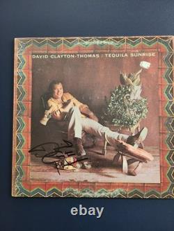 David Clayton-Thomas Signed Tequila Sunrise LP Album (Blood, Sweat & Tears)