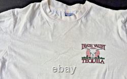 Death Valley Tequila when you are desparate to drink anything 1987 t-shirt LG