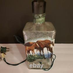 Decorative Herradura Original Tequila 1 Liter Empty Bottle Lamp FREE SHIPPING