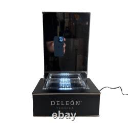 Deleon Tequila LED Light Up Store Display Bar Display Signs Mirror Back 2015