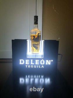Deleon Tequila Led Bottle Display Man Cave Bar Back Light Up Glorifier New