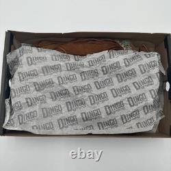 Dingo Tequila Fringe Southwest Sunrise Snip Toe Cowboy Womens Brown Sz 11M NIB