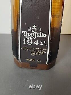 Don Julio 1942 Añejo Tequila SE MAGNUM 1.75 L With Cork, Empty Bottle Luminous