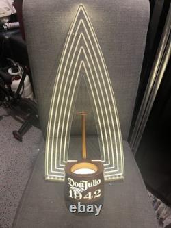 Don Julio 1942 Board Display Tequila Bottle Luminous Light Up
