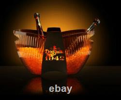 Don Julio 1942 LED Light Up Tequila Ice Bucket Cooler Acrylic Large Rare BNIB