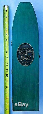 Don Julio 1942 Limited Edition Wooden Casket Box Tequila Bar Ware
