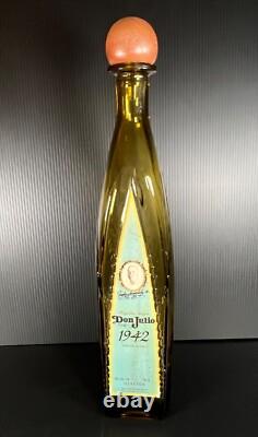 Don Julio 1942 Tequila Original Agave Leaf US Import Bottle & Gift Box Rare