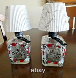 Don Julio 70 Tequila Liquor Bar Bottle Decor TABLE LAMPs-2 pcs