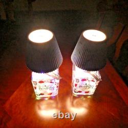 Don Julio 70 Tequila Liquor Bar Bottle Decor TABLE LAMPs-2 pcs