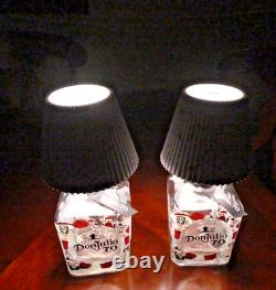 Don Julio 70 Tequila Liquor Bar Bottle Decor TABLE LAMPs-2 pcs