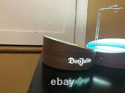 Don Julio Led 2 Bottle Lighted Glorifier Display Bar Man Cave Light Tequila