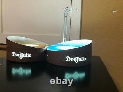 Don Julio Led 2 Bottle Lighted Glorifier Display Bar Man Cave Light Tequila