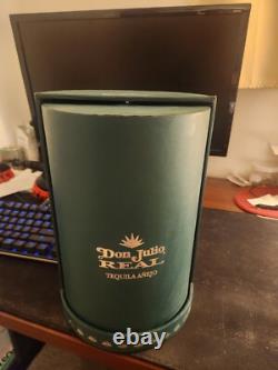Don Julio REAL 750mL Bottle (Empty with lid) in Rotating Case
