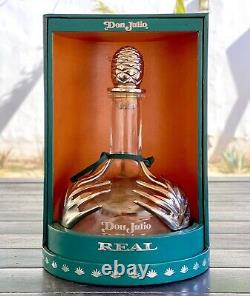 Don Julio Real Añejo Tequila Empty Bottle Box Jalisco Mexico Agave Vintage