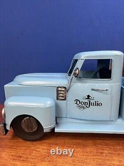 Don Julio Tequila 1942 Display Decor 2 Ft Long Blue Pickup Truck
