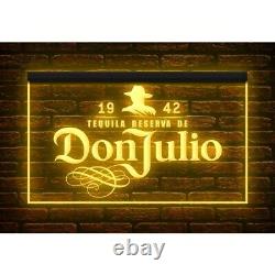 Don Julio Tequila 1942 Display Night Light Neon Sign for Bar Beer Shop Man Cave