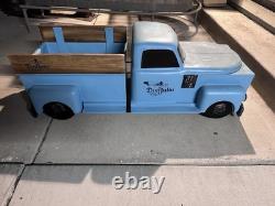 Don Julio Tequila 1942 Truck. Great Man Cave Piece! 4 Ft Blue Pickup