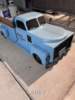 Don Julio Tequila 1942 Truck. Great Man Cave Piece! 4 Ft Blue Pickup
