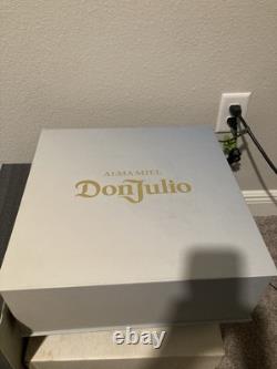 Don Julio Tequila Alma Miel Empty Bottle Gift Box, Speakers, Glasses, Rare