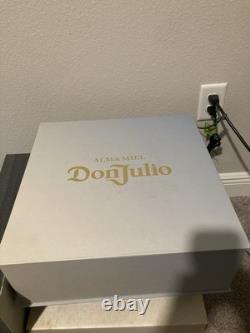 Don Julio Tequila Alma Miel Empty Bottle Gift Box, Speakers, Glasses, Rare