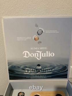 Don Julio Tequila Alma Miel Empty Bottle Gift Box, Speakers, Glasses, Rare