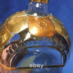 Don Julio Tequila Empty Gold Trim Bottle