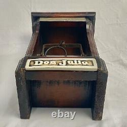 Don Julio Tequila Extremely Rare Vintage Wood & Steel Display Stand Case