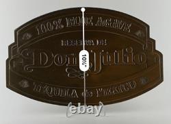 Don Julio Tequila Metal Bar Sign